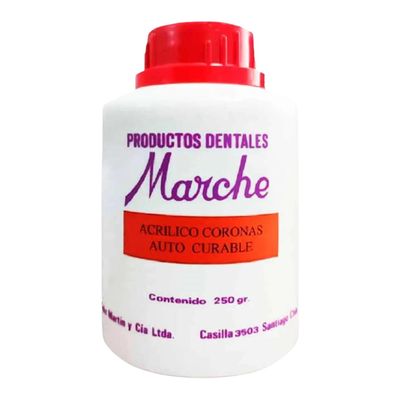 Acrílico autocurado para coronas Marché