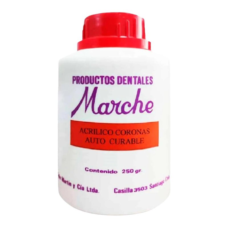 Acrílico autocurado para coronas Marché