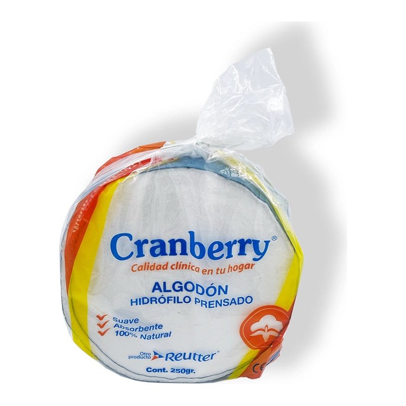 Algodón prensado Cranberry