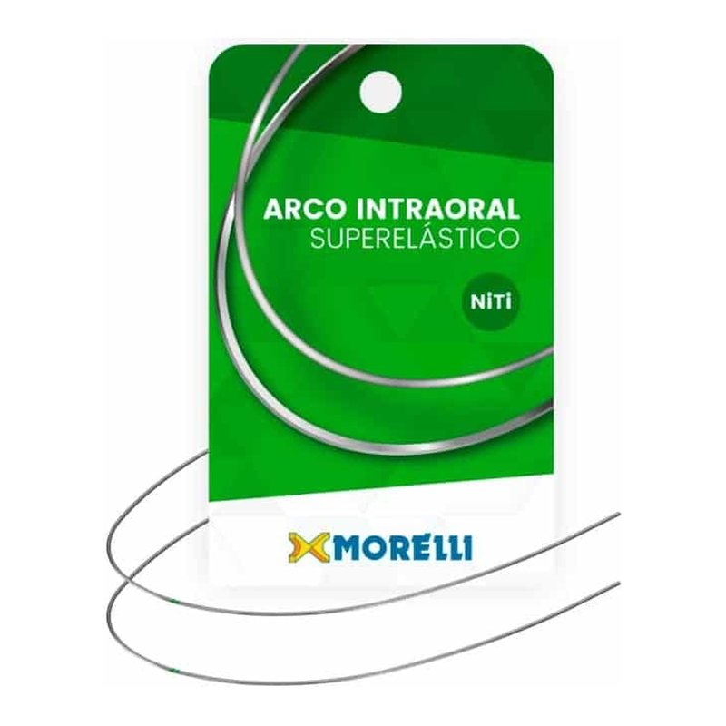 Arcos de NiTi redondos Morelli, pack 10