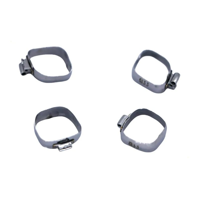 Bandas de molares con tubo doble
