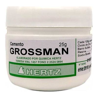 Cemento endodóntico Grossman Hertz