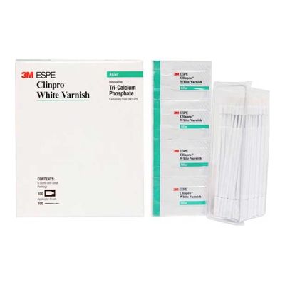Clinpro White Varnish 3M, barniz de flúor 5% (100 dosis)