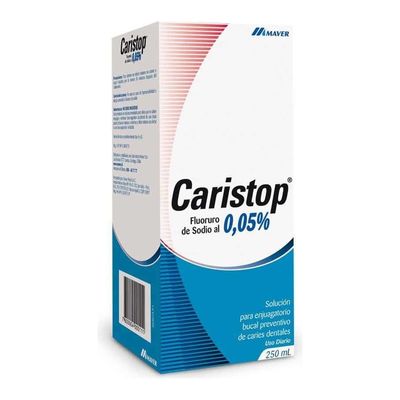 Enjuague bucal con fluoruro de sodio Caristop, 250 ml