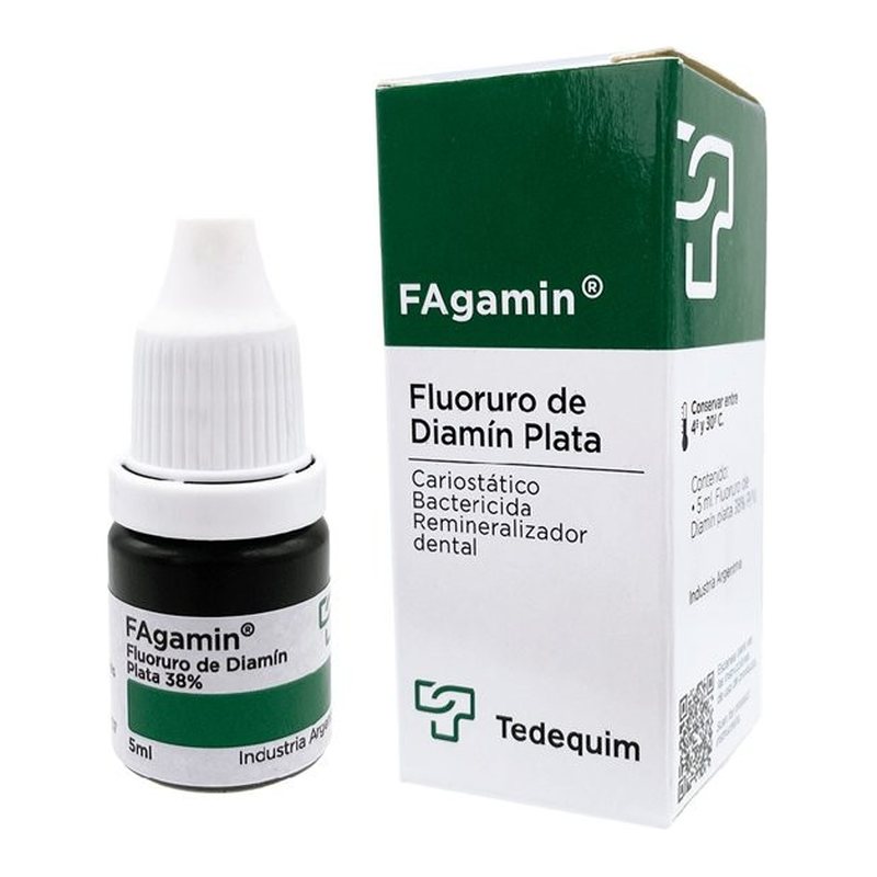 Fluoruro diamino de plata 38% Tedequim