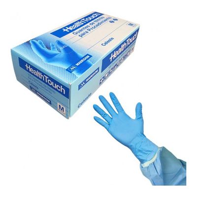 Guante nitrilo M 100 u (Tresor/Cranberry)