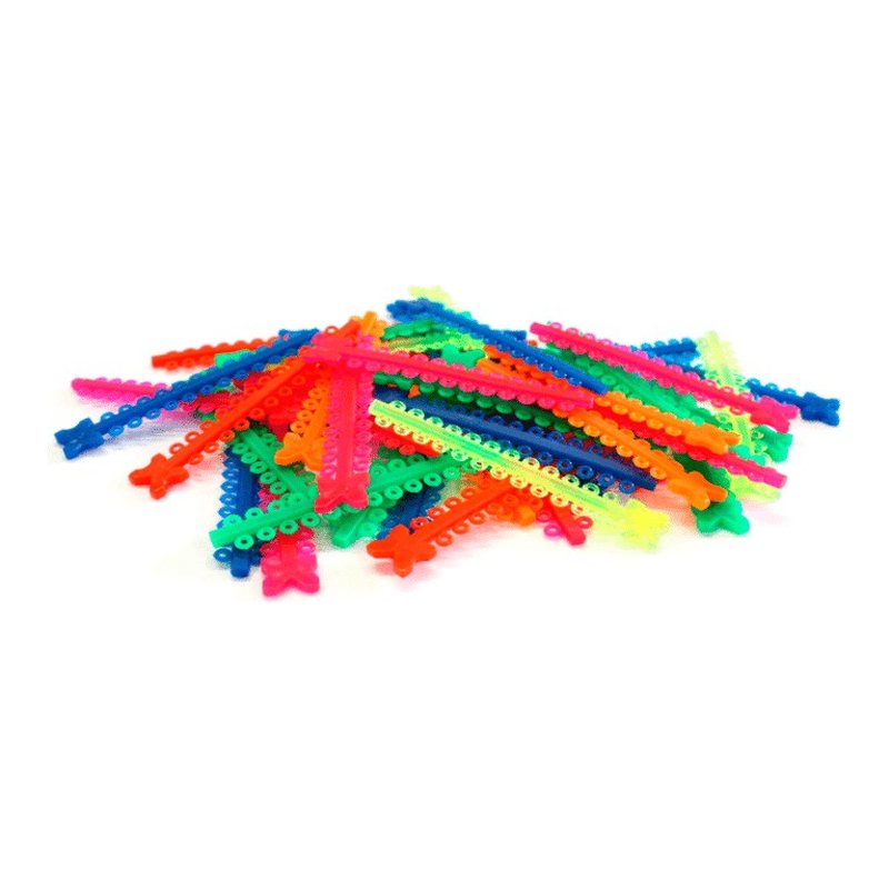 Ligaduras elásticas en módulo Morelli