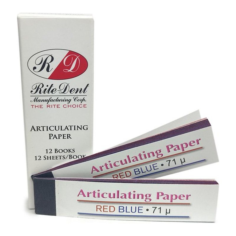 Papel articular recto Bausch/Machtig/Rite Dent