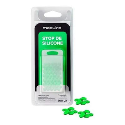 Topes de silicona para limas Maquira, 100 unidades