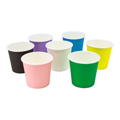 Vasos papel/plástico 100 u
