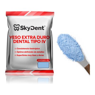 Yeso extraduro tipo IV, 1 kg